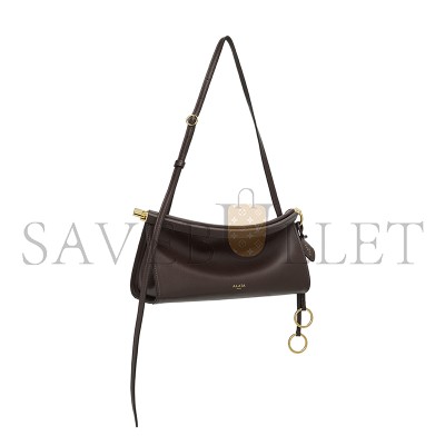 ALAÏA LE CLICK EAST WEST SMALL BAG IN NUBUCK (25*12.5*7cm) ALAÏA LE CLICK EAST WEST SMALL BAG IN NUBUCK (25*12.5*7cm)